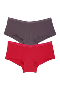 Boyshort Panty (Pack of 2) - Assorted