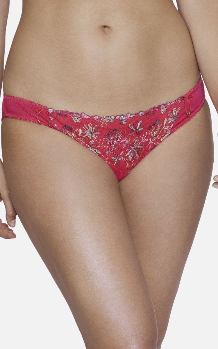 Ultimo Tropical Blossom Bikini - Cranberry - Image 2 of 4