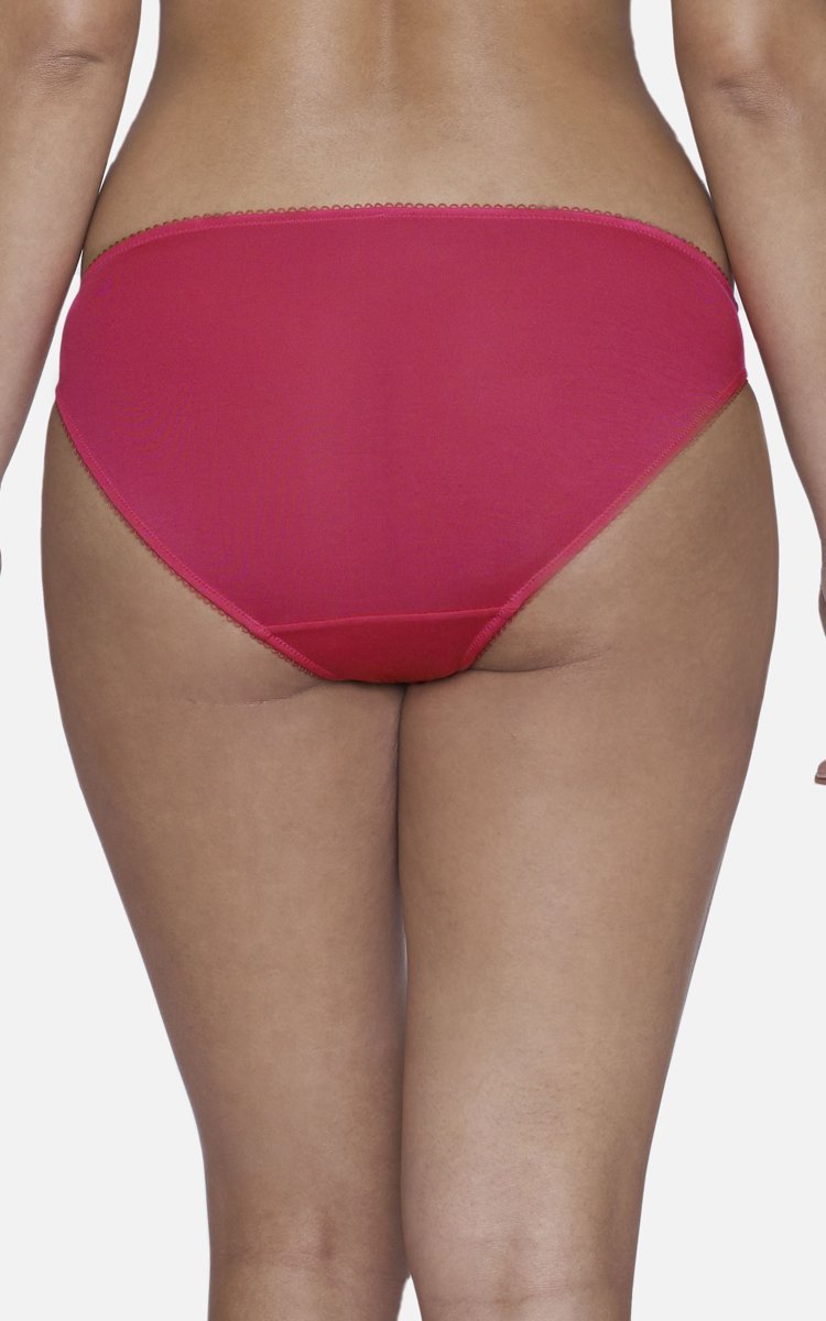 Ultimo Tropical Blossom Bikini - Cranberry - Image 3 of 4