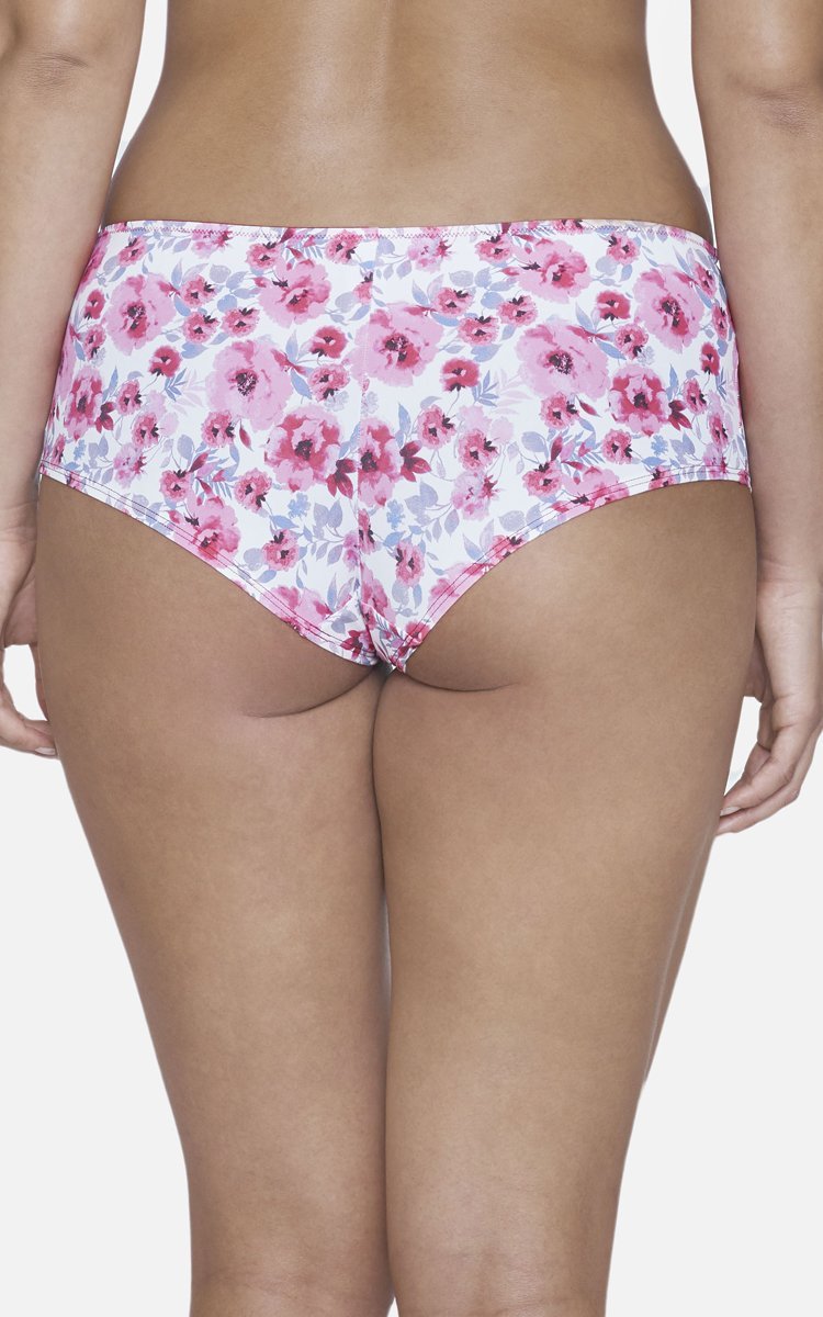 Ultimo Summer Bloom Boyshorts - Cranberry Print - Image 3 of 4