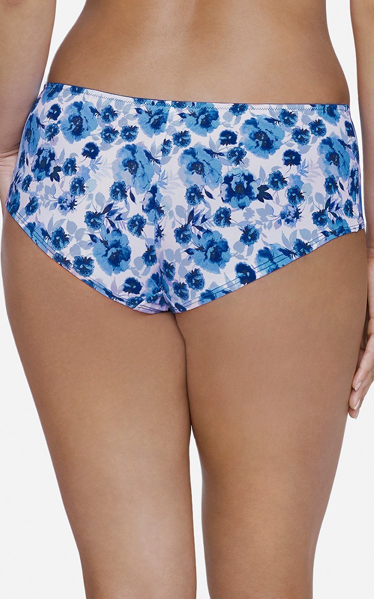 Ultimo Summer Bloom Boyshorts - Imperial Blue Print - Image 3 of 4