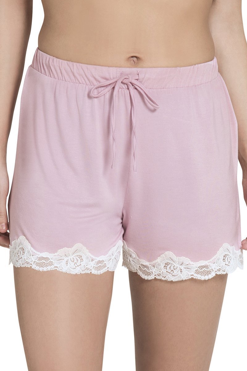 Lace Touch Shorts - Zephyr