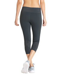 Smooth Fitness Capri Pant - Black thumbnail 3