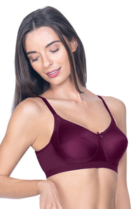 All Day Everyday Non-Padded Non-Wired Bra - Pickled Beet thumbnail 3
