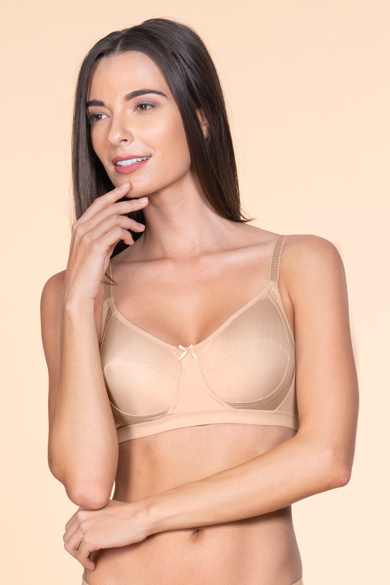 All Day Everyday Non-Padded Non-Wired Bra - Nude