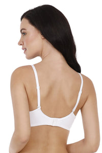 Smooth Moves Padded Wired Ultimate T-Shirt Bra - White thumbnail 3