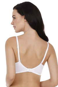 Smooth Charm Padded Non-Wired T-Shirt Bra - White thumbnail 3