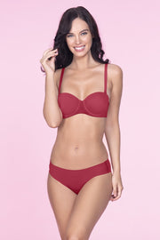 Multiway Padded Wired Bra - Festive Red