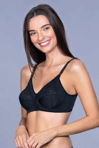 Classic Shaper Non-Padded Non-Wired Bra - Black - color option