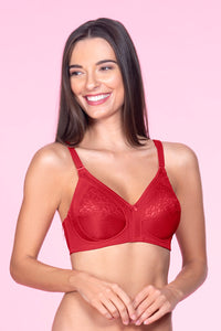 Classic Shaper Non-Padded Non-Wired Bra - Tiger Lily thumbnail 1