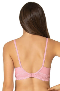 Lace Wirefree Moulded Push Up Bra thumbnail 3