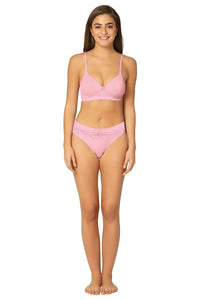 Lace Wirefree Moulded Push Up Bra thumbnail 4