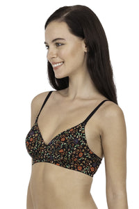 Brocade Beauty Smooth Wirefree Printed Bra thumbnail 2