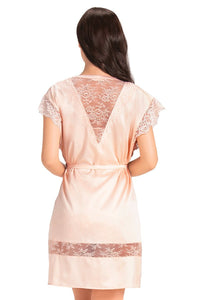 Eternal Bliss Satin Robe thumbnail 3