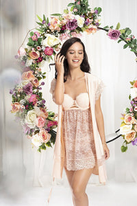 Eternal Bliss Satin Robe thumbnail 4