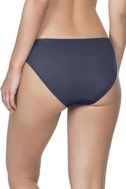 Satin Edge Bikini Panty - Odessey Grey