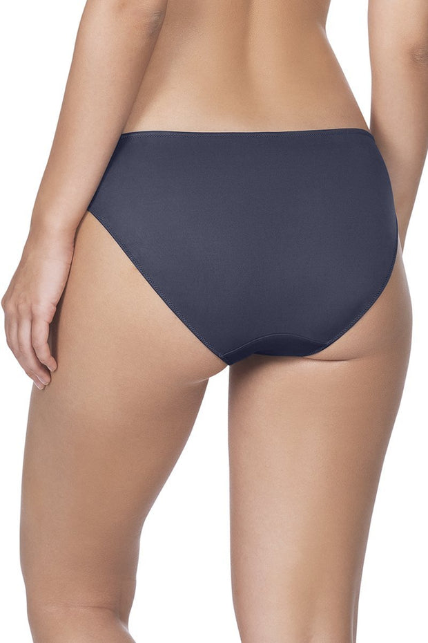 Satin Edge Bikini Panty - Odessey Grey