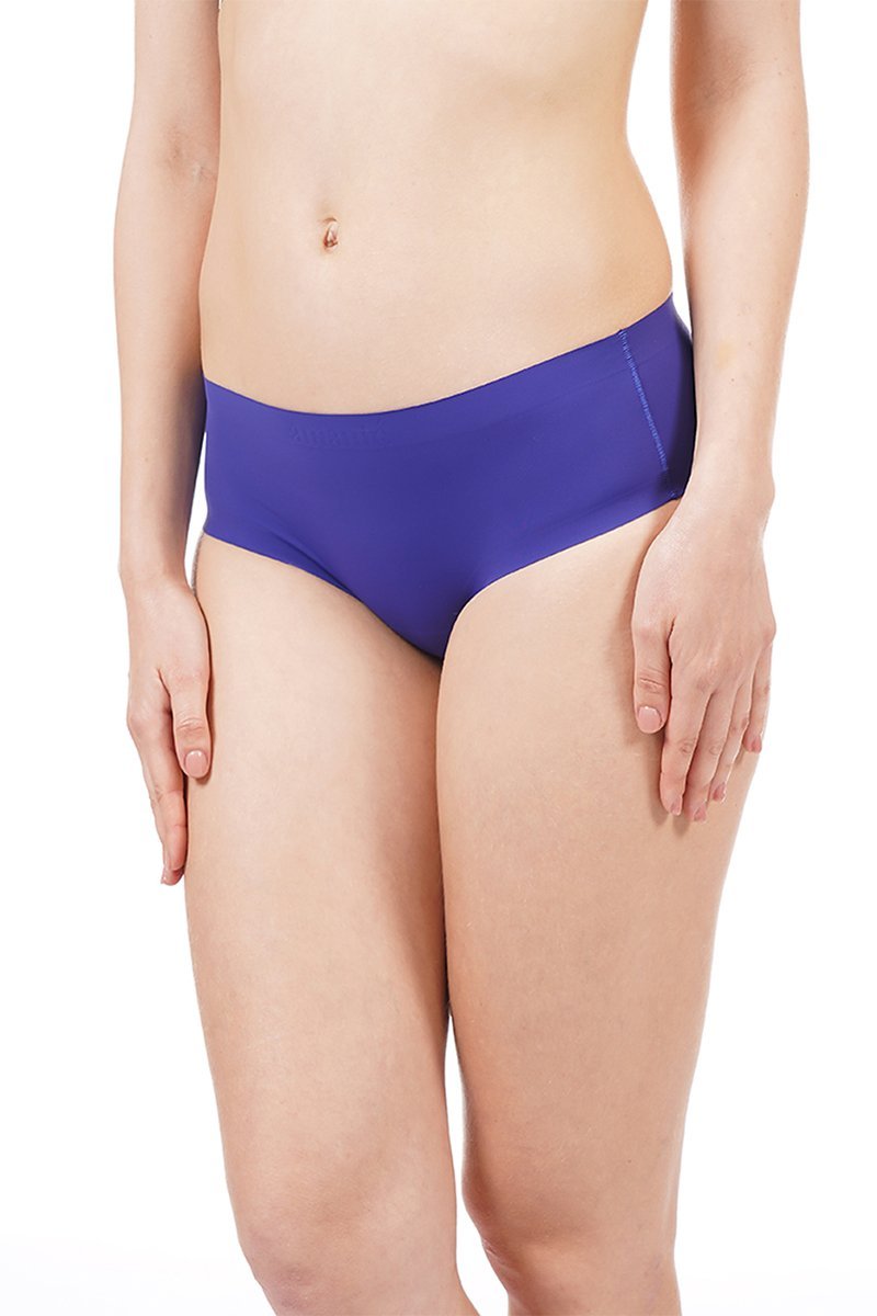 Vanish Seamless Hipster Panty - Royal-Blue