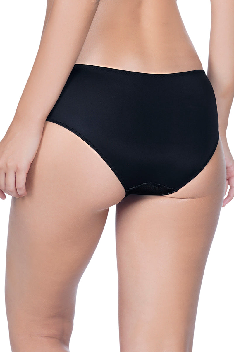 Flawless Low Rise Lace Hipster - Black