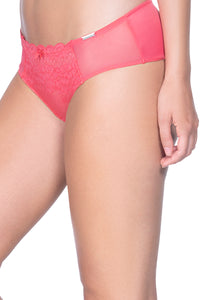 Flawless Low Rise Lace Hipster - Rouge Contrast thumbnail 2