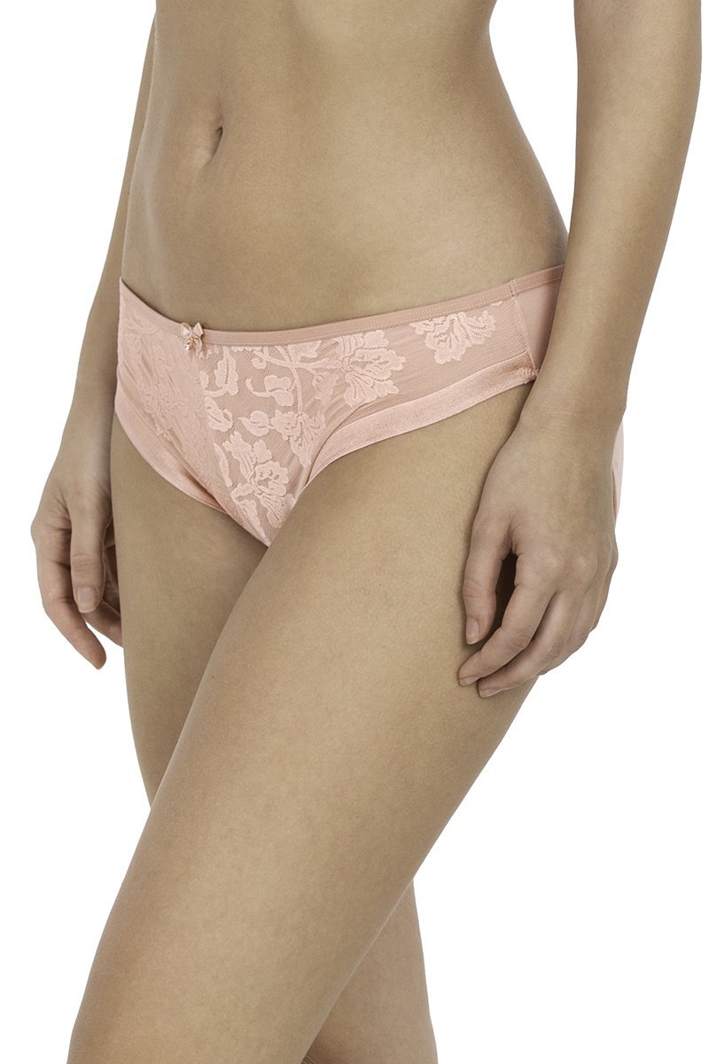 Lace Jacquard Bikini Panty - Bridal Rosette - Image 2 of 3