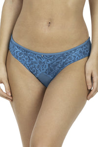 Festive Aura Low Waist Bikini Panty - D. Turquoise thumbnail 2