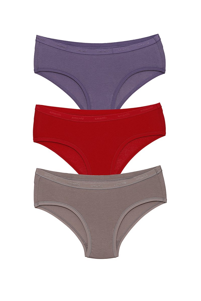 Low Rise Solid Hipster (Pack of 3) - Image 7 of 11