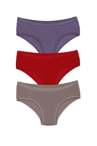 Low Rise Solid Hipster (Pack of 3) thumbnail 7