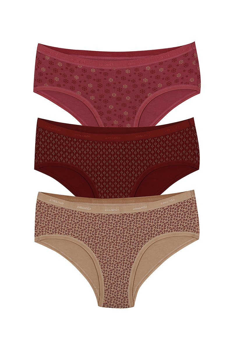 Low Rise Printed Hipster (Pack of 3)