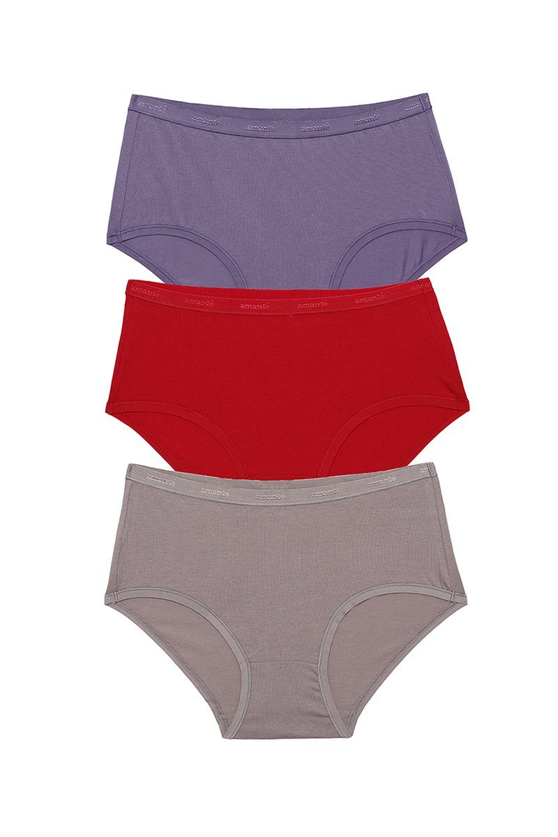 Full Brief Solid Panty (Pack of 3)