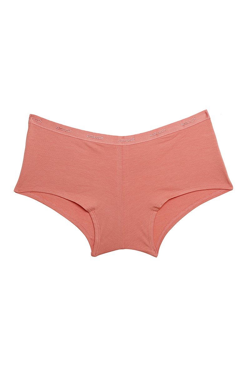 Low Rise Solid Boyshorts (Pack of 2)