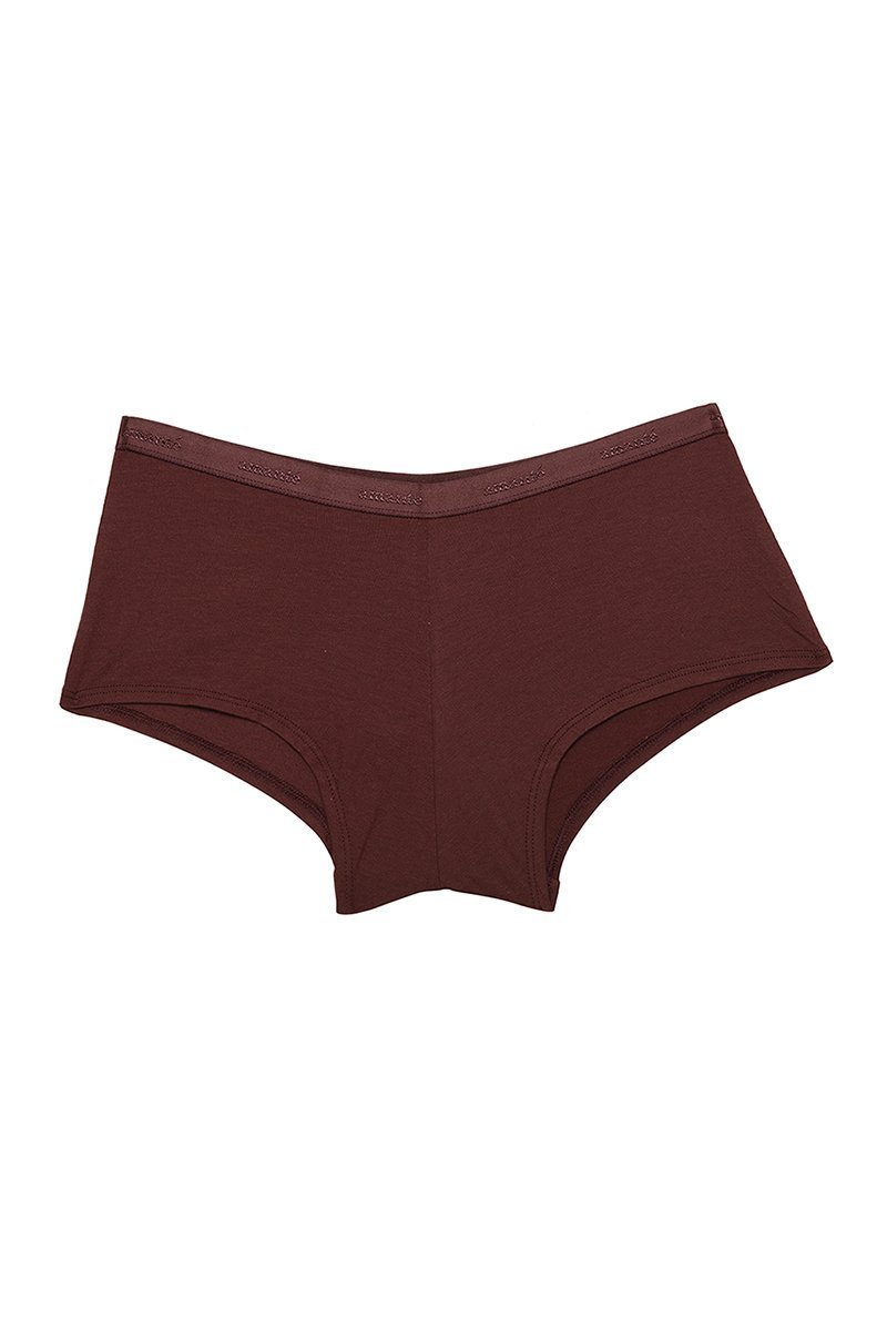 Low Rise Solid Boyshorts (Pack of 2)