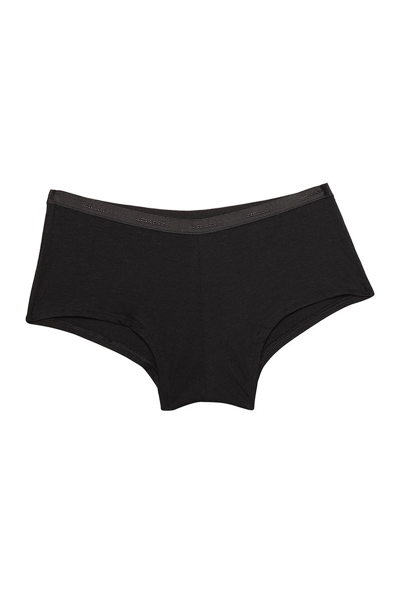 Low Rise Solid Boyshorts (Pack of 2)