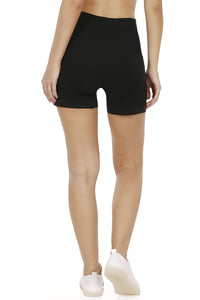 Black Seamless Fitness Shorts thumbnail 3