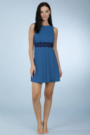 Halter Back Swim Dress