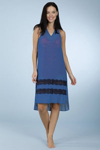 Swim Cover Up - Deep Night Color thumbnail 1