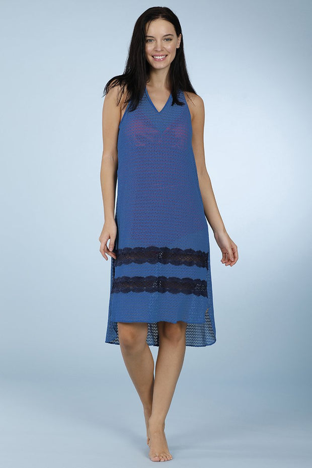 Swim Cover Up - Deep Night Color