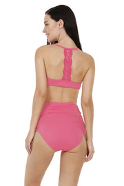 Front Closure Racerback Bikini Top