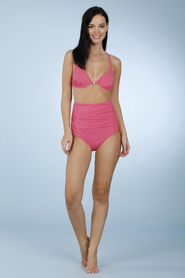 Front Closure Racerback Bikini Top