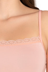 Modal Lace Camisole (Pack of 2) - Hazel._Imp Pink thumbnail 6