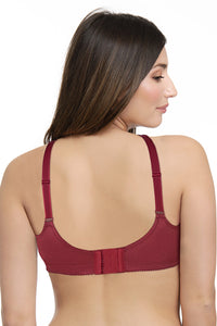 Ultra Support Non-padded Non-wired Bra - Henna thumbnail 3