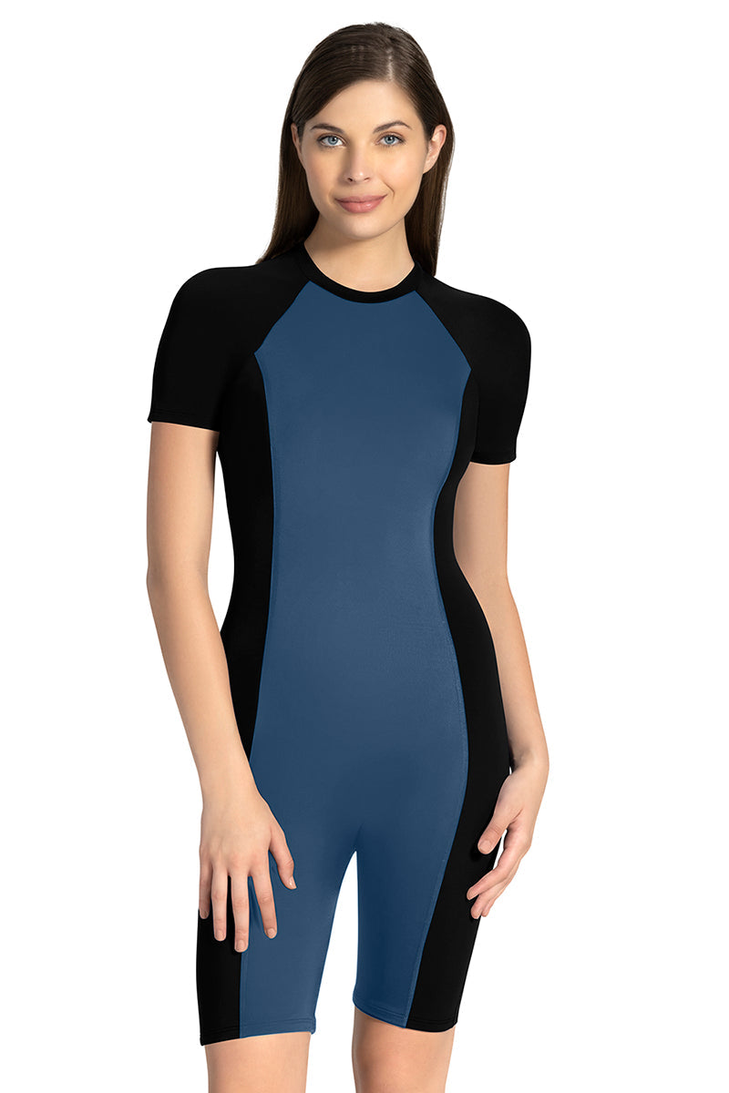 Leg Suit With Sleeves Swimwear - Globe - Image 1 of 4