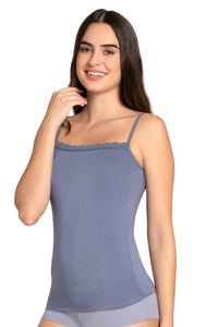 Modal Lace Camisole - Tempest thumbnail 3