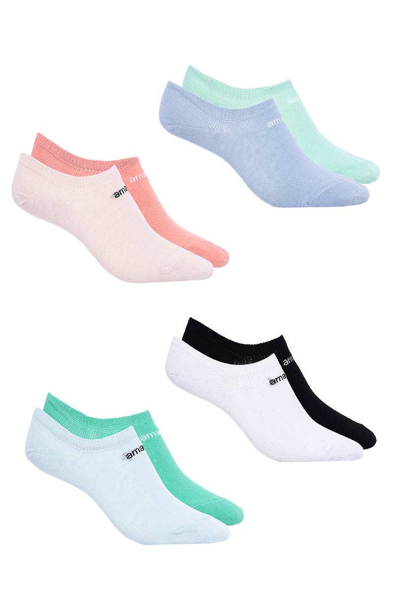 Low Cut Socks (Pack of 8) - Multicolor
