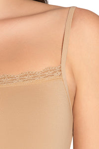 Modal Lace Camisole - Hazelnut thumbnail 4