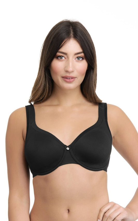 Ultimo Contour Support Non-Padded Wired Bra - Black