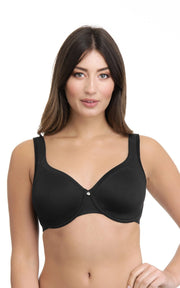 Ultimo Contour Support Non-Padded Wired Bra - Black Color