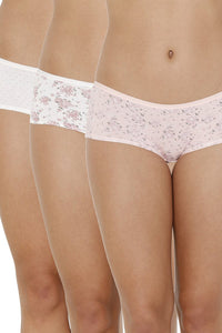 every de Assorted Low Rise Boyshorts (Pack Of 3) - Assorted - color option
