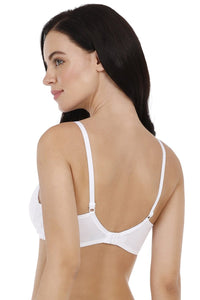 every de Carefree Casuals Padded Non-Wired T-Shirt Bra - White thumbnail 3