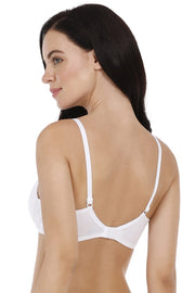 every de Carefree Casuals Padded Non-Wired T-Shirt Bra - White